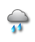 Donnerstag, 22. Mai 2025 :: Bedeckt mit Regen oder Regenschauer - Der Tag verläuft im ganzen Land trüb und regnerisch. Zum Teil regnet es auch kräftig, bevor gegen Abend die Niederschläge von Westen her nachlassen.
